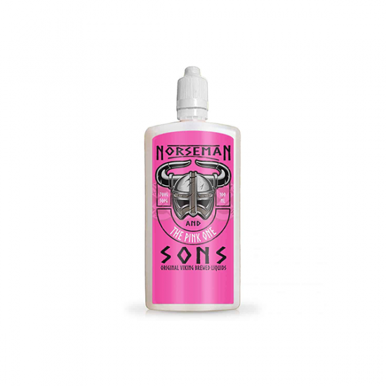 Norsemen 100ml Shortfill Flask Classics 0mg (70VG/30PG) - Flavour: The Pink One