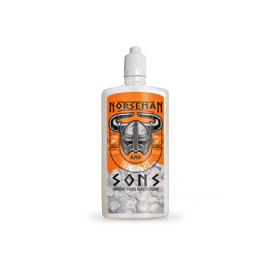 Norsemen 100ml Shortfill Flask Classics 0mg (70VG/30PG) - Flavour: Tropical Punch On Ice