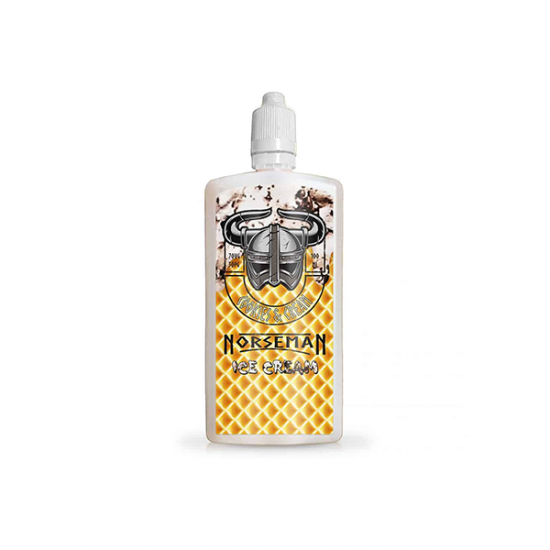 Norsemen 100ml Shortfill Flask Ice-creams 0mg (70VG/30PG) - Flavour: Cookies & Cream