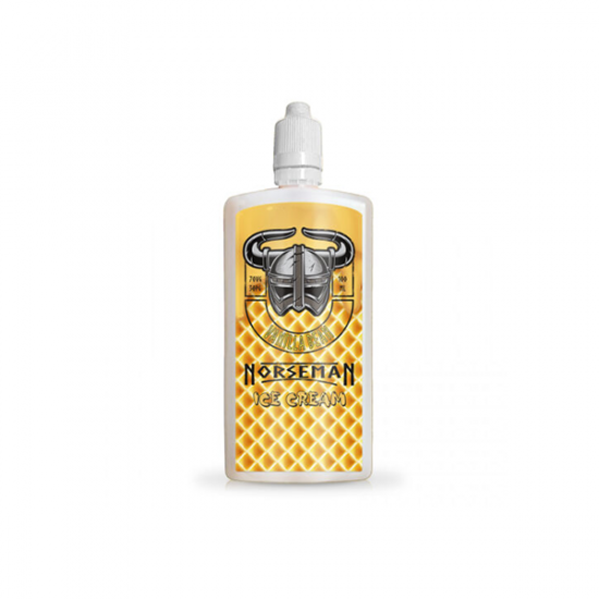 Norsemen 100ml Shortfill Flask Ice-creams 0mg (70VG/30PG) - Flavour: Vanilla Bean