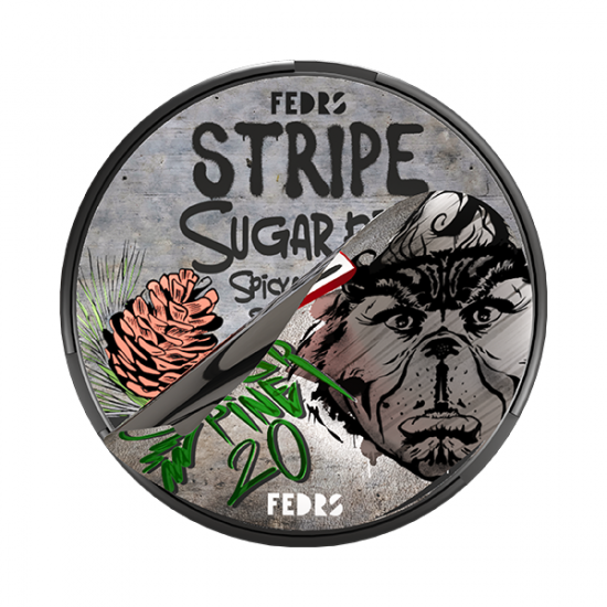 20mg Stripe Nicotine Pouches - 20 Pouches - Flavour: Sugar Pine