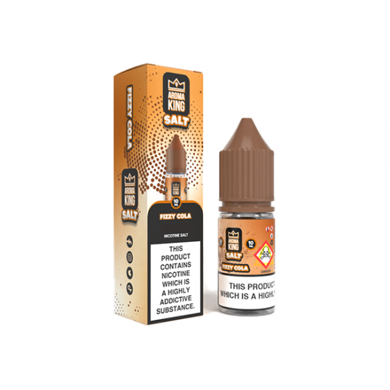 20mg Aroma King Nic Salts 10ml (50VG/50PG) - Flavour: Fizzy Cola