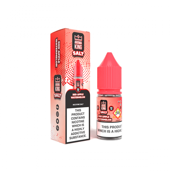 20mg Aroma King Nic Salts 10ml (50VG/50PG) - Flavour: Red Apple Watermelon