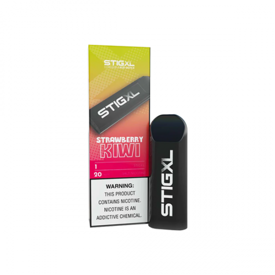 20mg VGOD Stig XL Disposable Vaping Device 700 Puffs - Flavour: Strawberry Kiwi