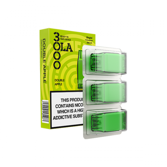 20mg SMPO Ola 3000 Prefilled Pods - 2ml - Flavour: Double Apple