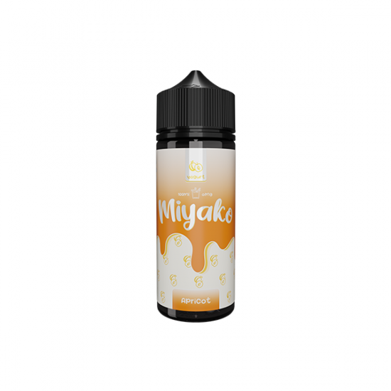 0mg Wick Liquor Miyako Yoghurt 100ml Shortfill (70VG/30PG) - Flavour: Apricot