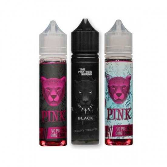 The Panther Series by Dr Vapes 50ml Shortfill 0mg (78VG/22PG) - Flavour: Pink Ice