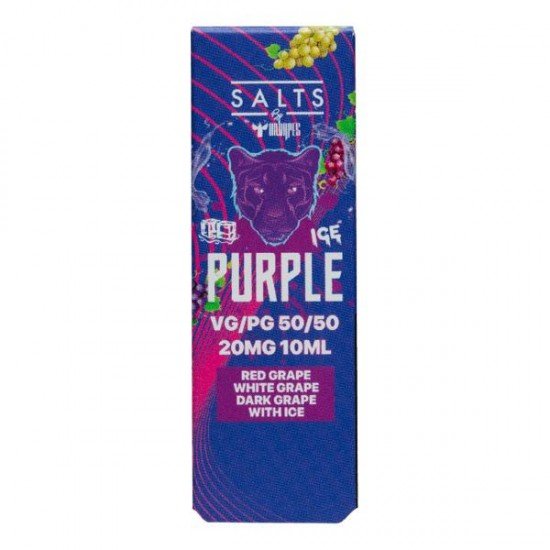 20mg The Panther Series by Dr Vapes 10ml Nic Salt (50VG/50PG) - Flavour: Purple Ice