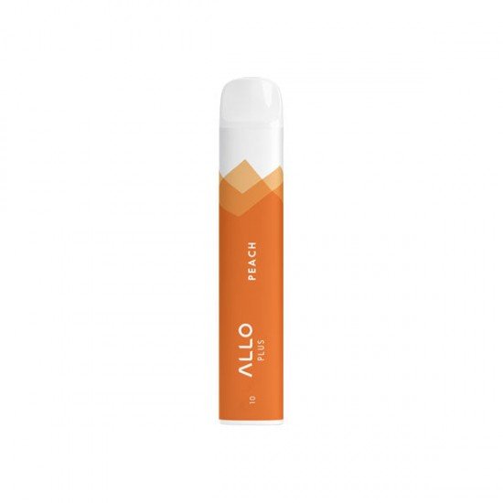 10mg Allo Plus Disposable Vape Device 500 Puffs - Flavour: Peach