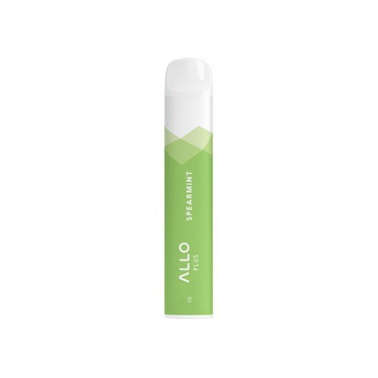 10mg Allo Plus Disposable Vape Device 500 Puffs - Flavour: Spearmint