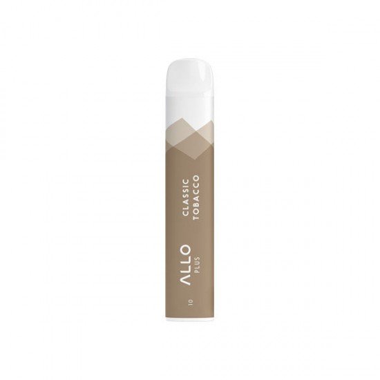 10mg Allo Plus Disposable Vape Device 500 Puffs - Flavour: Classic Tobacco