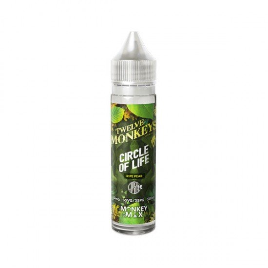 Twelve Monkeys 50ml Shortfill 0mg - Flavour: Circle of Life