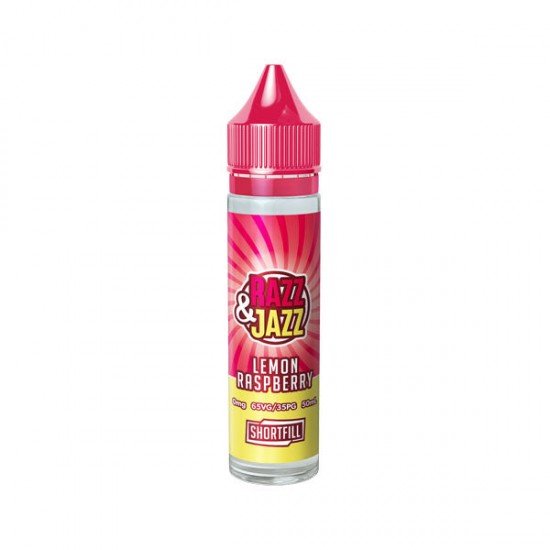 Razz & Jazz by Twelve Monkeys 50ml Shortfill 0mg (65VG/35PG) - Flavour: Lemon Raspberry