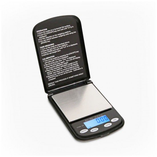 Kenex Vortex Scale 50 0.01g - 50g Digital Scale VOR-50 - Color: Silver