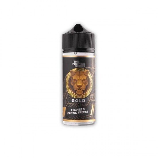 The Panther Series by Dr Vapes 100ml Shortfill 0mg (78VG/22PG) - Flavour: Gold Panther