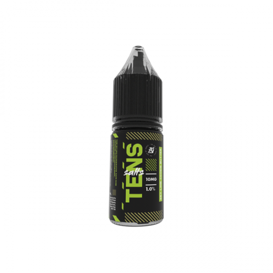 5mg Tens Salts 10ml Nic Salts (50VG/50PG) - (Full Box) Pack Of 10 - Flavour: Key Lime Cookie Butter