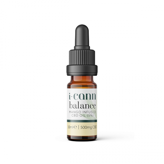 i-Cann Balance 5% Mango Infused CBD Oil - 10ml