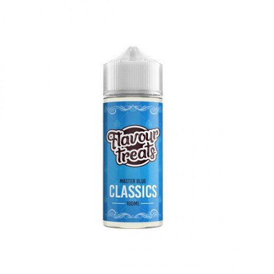 Flavour Treats Classics by Ohm Boy 100ml Shortfill 0mg (70VG/30PG) - Flavour: Master Blue