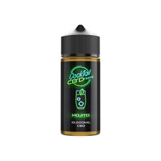 Cocktail CBDreams 10000mg CBD E-liquid 120ml (70PG/30VG) - Flavour: Mojito