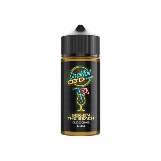 Cocktail CBDreams 10000mg CBD E-liquid 120ml (70PG/30VG) - Flavour: Sex On The Beach