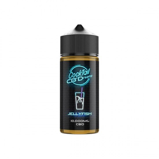 Cocktail CBDreams 10000mg CBD E-liquid 120ml (70PG/30VG) - Flavour: Jellyfish