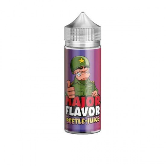 Major Flavor 100ml Shortfill 0mg (70VG/30PG) - Flavour: Beetle-Juice