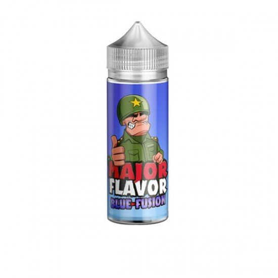 Major Flavor 100ml Shortfill 0mg (70VG/30PG) - Flavour: Blue-Fusion