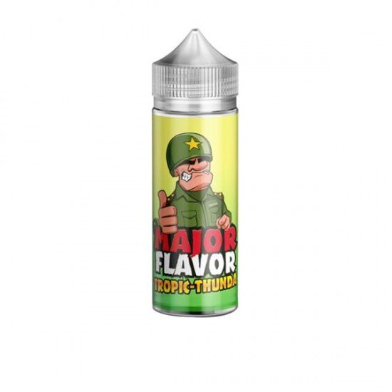 Major Flavor 100ml Shortfill 0mg (70VG/30PG) - Flavour: Tropic-Thunda