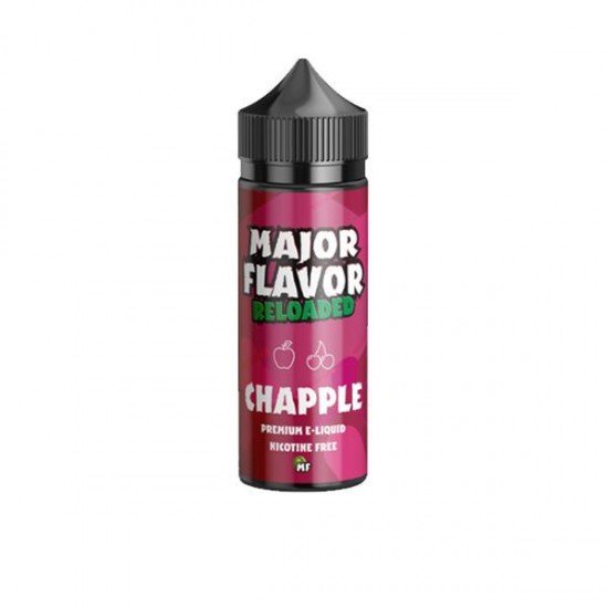 Major Flavor Reloaded 100ml Shortfill 0mg (70VG/30PG) - Flavour: Chapple