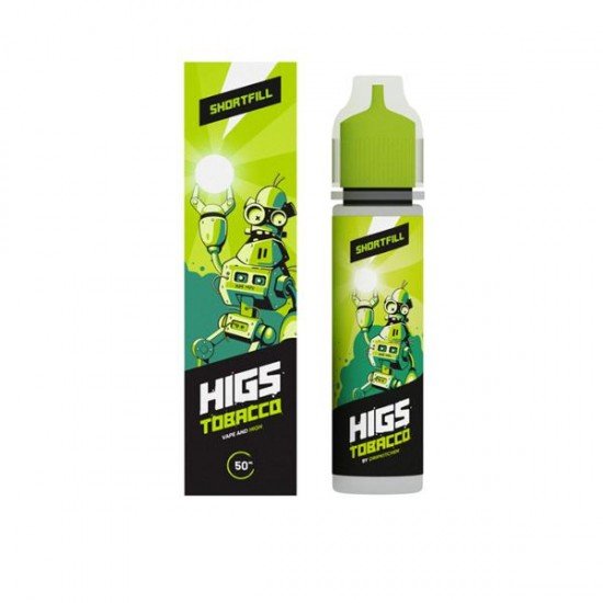 HIGS 50ml Shortfill 0mg (70VG/30PG) - Flavour: Tobacco