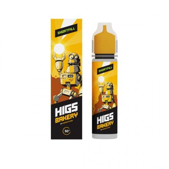 HIGS 50ml Shortfill 0mg (70VG/30PG) - Flavour: Bakery