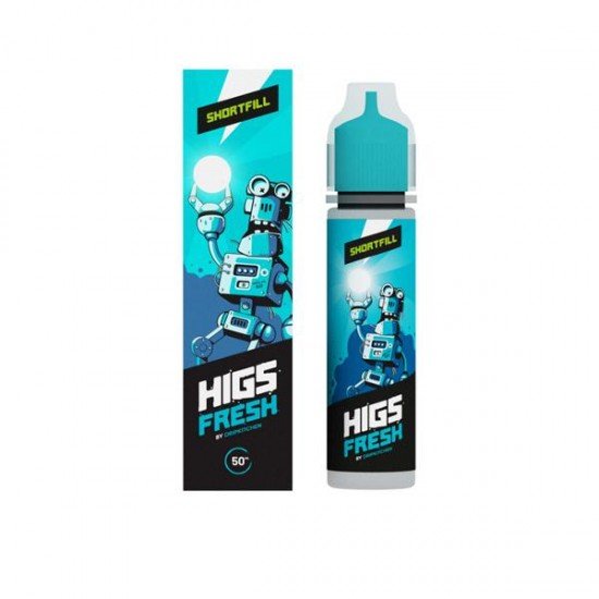 HIGS 50ml Shortfill 0mg (70VG/30PG) - Flavour: Fresh