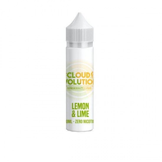 Cloud Evolution Premium Quality E-liquid 50ml Shortfill 0mg (70VG/30PG) - Flavour: Lemon & Lime