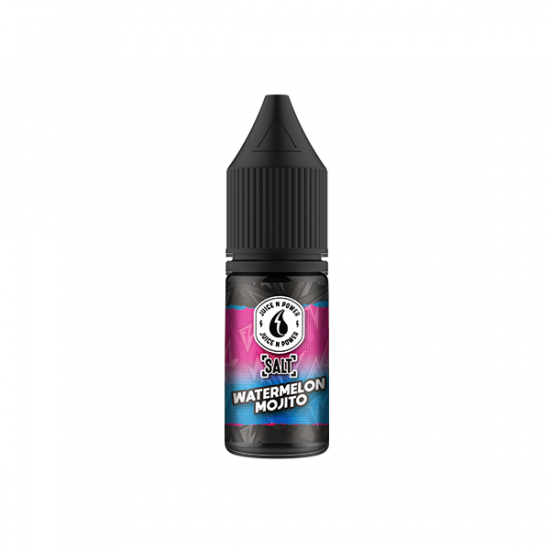 20mg Juice N Power JNP Salts 10ml (50VG/50PG) - Flavour: Watermelon Mojito