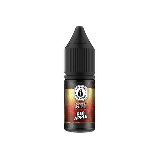 20mg Juice N Power JNP Salts 10ml (50VG/50PG) - Flavour: Red Apple