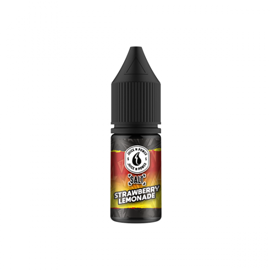 20mg Juice N Power JNP Salts 10ml (50VG/50PG) - Flavour: Strawberry Lemonade