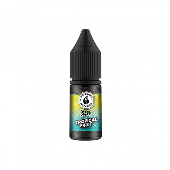 11mg Juice N Power JNP Salt 10ml (50VG/50PG) - Flavour: Tropical Fruit