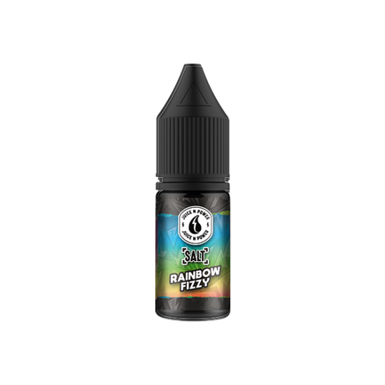 11mg Juice N Power JNP Salt 10ml (50VG/50PG) - Flavour: Rainbow Fizzy