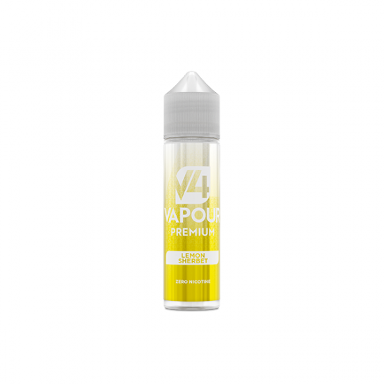 V4 Premium 50ml Shortfill 0mg (70VG/30PG) - Flavour: Lemon Sherbert