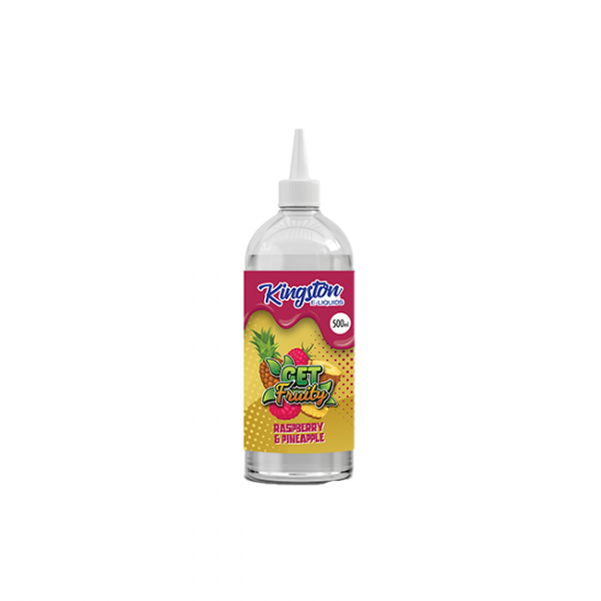 Kingston 500ml Shortfill 0mg (70VG/30PG) - Flavour: Raspberry Pineapple