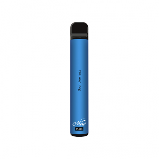 20mg Miso Plus Disposable Vape Device 600 Puffs - Flavour: Sour Blue Razz