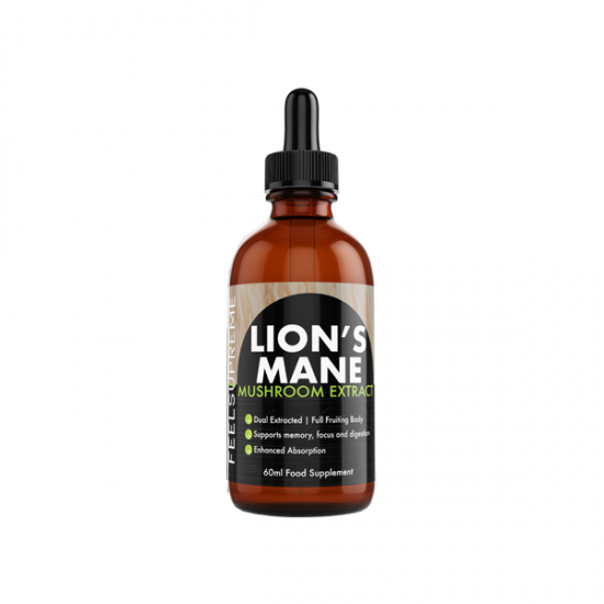 Feel Supreme 1500mg Lions Mane Mushroom Extract Tincture - 60ml