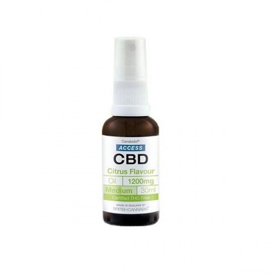 Access CBD 1200mg CBD Broad Spectrum Oil 30ml - Flavour: Citrus