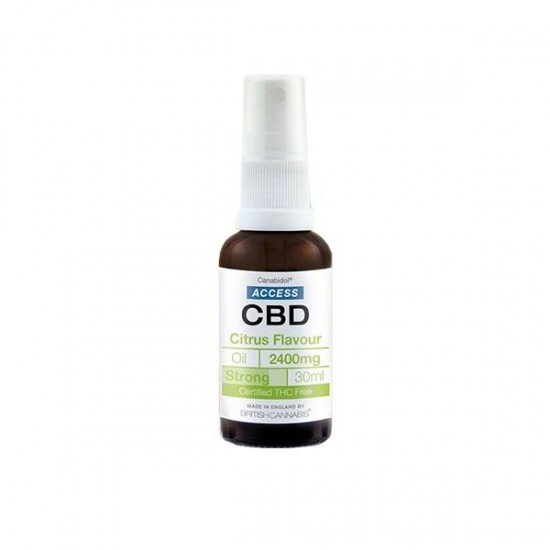 Access CBD 2400mg CBD Broad Spectrum Oil 30ml - Flavour: Citrus