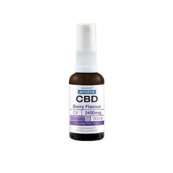 Access CBD 2400mg CBD Broad Spectrum Oil 30ml - Flavour: Berry