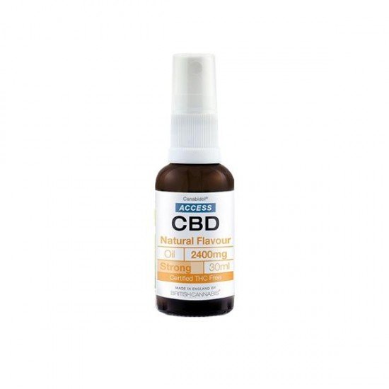 Access CBD 2400mg CBD Broad Spectrum Oil 30ml - Flavour: Natural