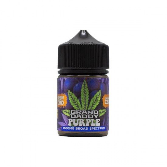 Orange County CBD Cali Range 1500mg CBD 50ml E-liquid (60VG/40PG) - Flavour: Grandaddy Purple