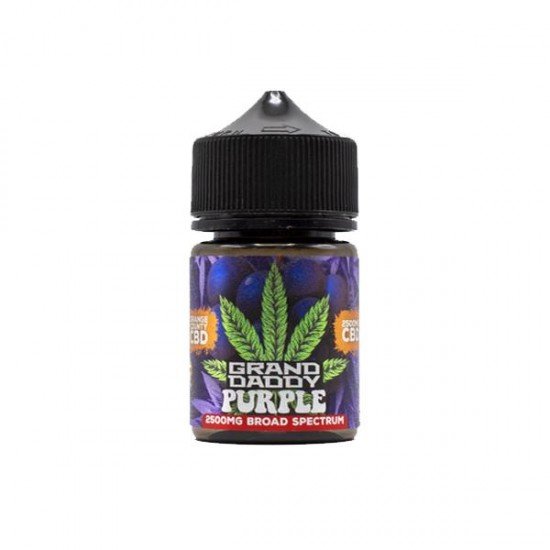 Orange County CBD Cali Range 2500mg CBD 50ml E-liquid (60VG/40PG) - Flavour: Grandaddy Purple