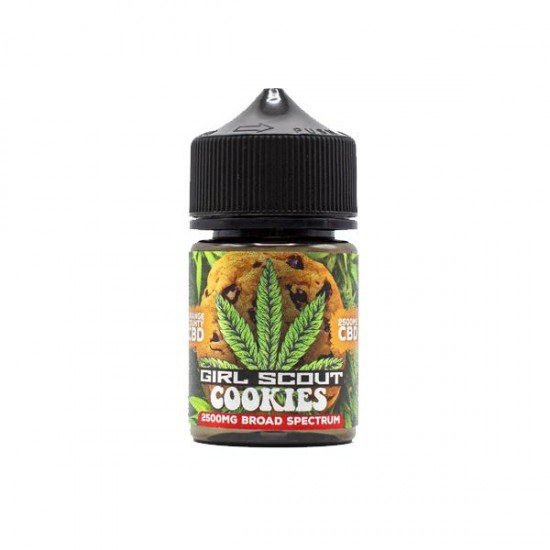 Orange County CBD Cali Range 2500mg CBD 50ml E-liquid (60VG/40PG) - Flavour: Girl Scout Cookies