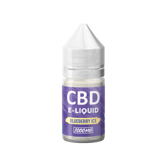 CBD Embrace 1000mg CBD E-Liquid - 30ml - Flavour: Blueberry Ice